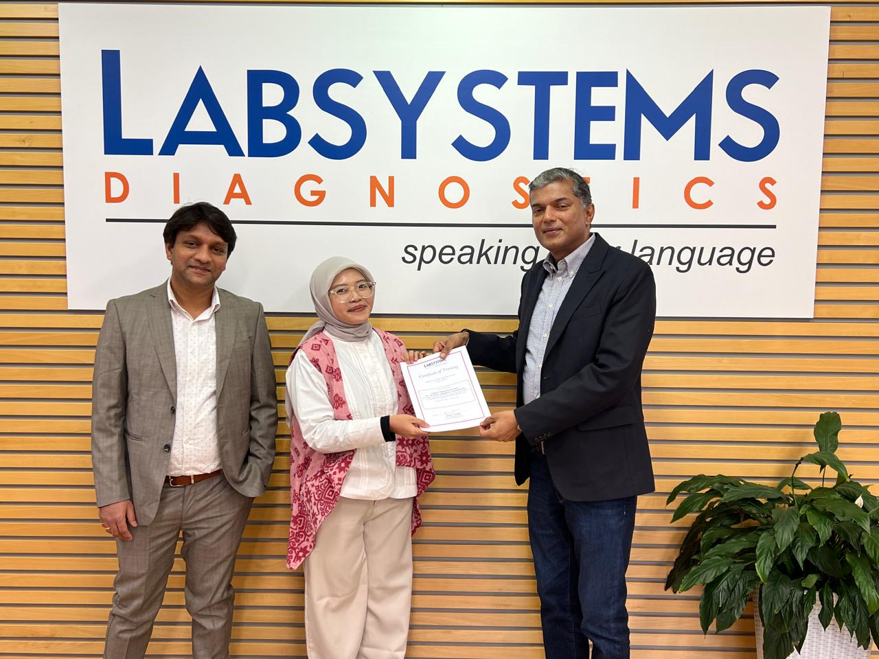 Sertifikasi Labsystems
